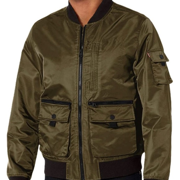 Levi's Jackets & Coats Levis Mens Varsity Bomber Trucker Jacket